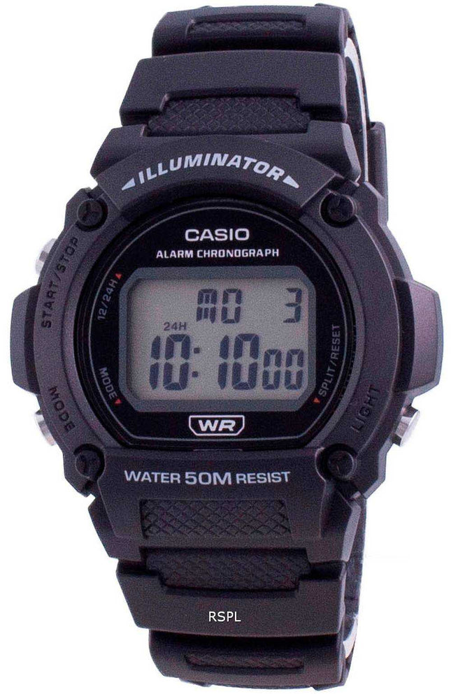 Orologio da uomo Casio Youth Illuminator Digital W-219H-1A W-219H-1