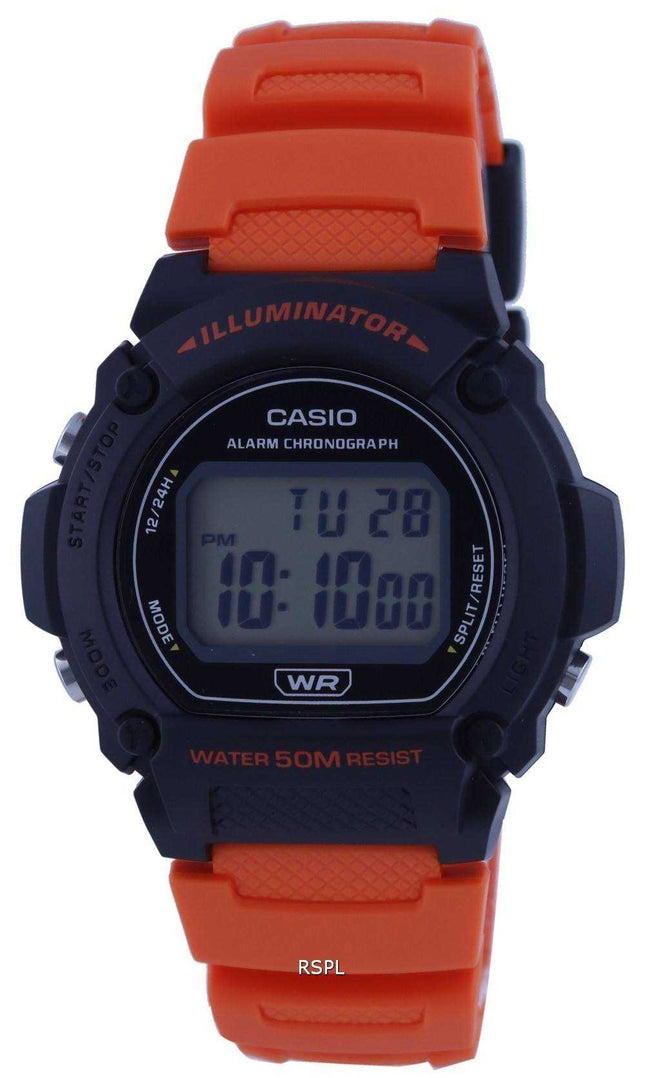 Orologio da uomo Casio Youth Digital Alarm Quartz W-219H-4AV W219H-4