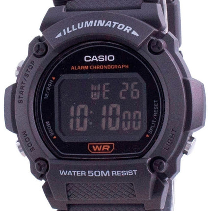 Orologio da uomo Casio Youth Illuminator Digital W-219H-8B W-219H-8B