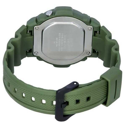 Orologio da uomo Casio Standard Illuminator digitale con cinturino in resina verde al quarzo W-219HC-3B