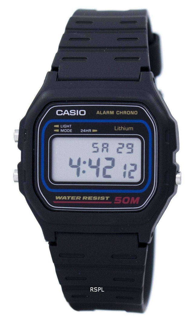 Orologio da uomo Casio Alarm Chrono Digital W-59-1VQ W59-1VQ