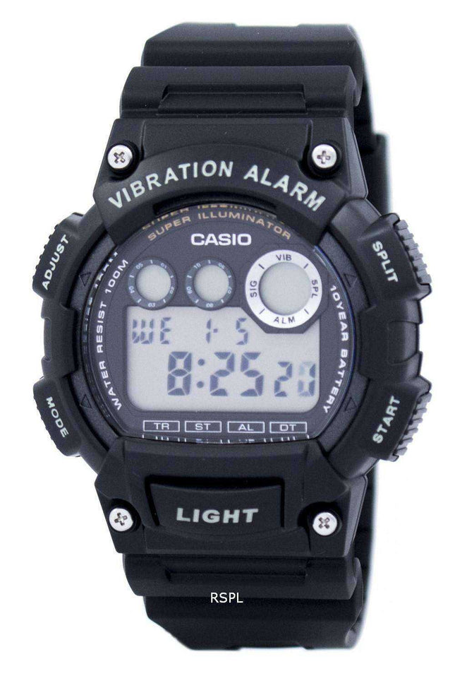 Casio Digital Illuminator W-735H-1AVDF W735H-1AVDF Orologio da uomo