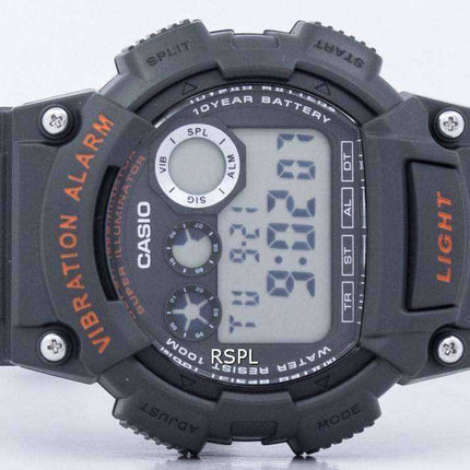 Casio Digital Vibration Alarm Illuminator W-735H-8AVDF W735H-8AVDF Orologio da uomo