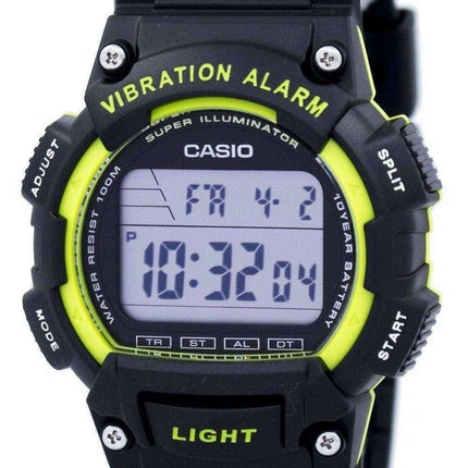 Orologio da uomo Casio Super Illuminator Dual Time Digital W-736H-3AV W736H-3AV