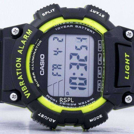 Orologio da uomo Casio Super Illuminator Dual Time Digital W-736H-3AV W736H-3AV