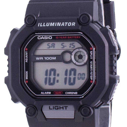 Orologio da uomo Casio Youth Dual Time Illuminator W-737H-1A W737H-1 100M