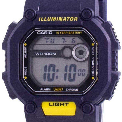 Orologio da uomo Casio Youth Illuminator Digital W-737H-2A W737H-2A 100M