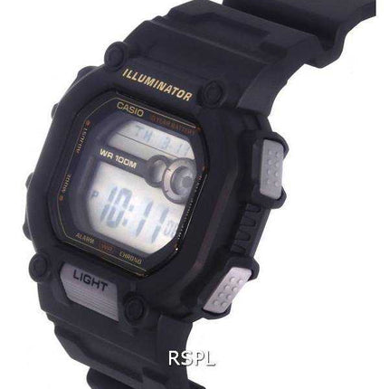 Orologio da uomo Casio quadrante digitale in resina quarzo W-737HX-1A W737HX-1 quarzo 100M