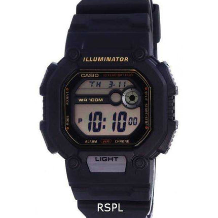 Orologio da uomo Casio quadrante digitale in resina quarzo W-737HX-1A W737HX-1 quarzo 100M