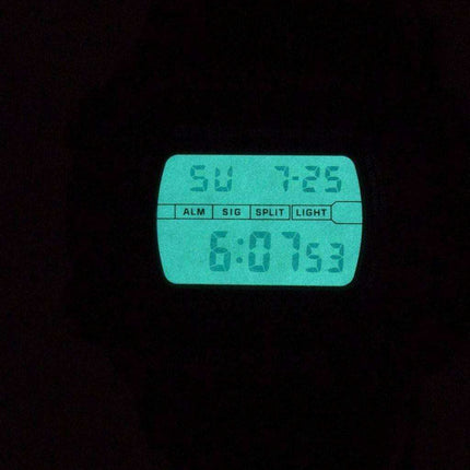 Orologio da uomo Casio Illuminator Electro Luminescence Chronograph Alarm W-740-1V W740-1V
