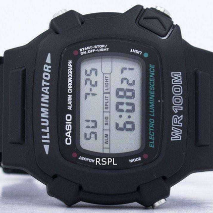Orologio da uomo Casio Illuminator Electro Luminescence Chronograph Alarm W-740-1V W740-1V