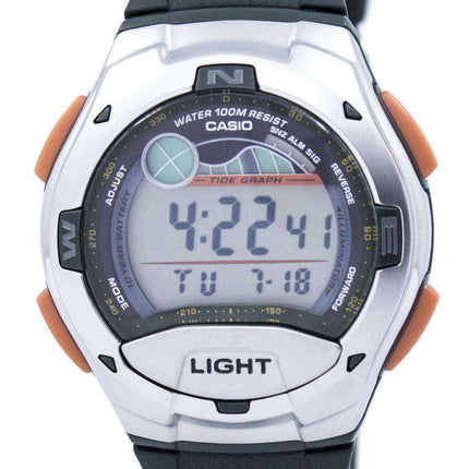 Casio Digital Sports Tide Graph Illuminator W-753-3AVDF W753-3AVDF Orologio da uomo