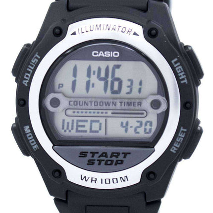 Orologio da uomo Casio Illuminator World Time Digital W-756-1AV W756-1AV