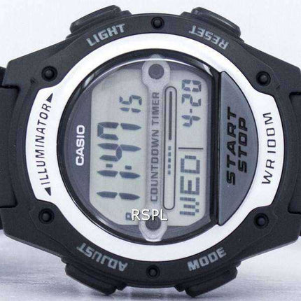 Orologio da uomo Casio Illuminator World Time Digital W-756-1AV W756-1AV