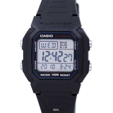 Orologio da uomo Casio Digital Classic W-800H-1AVDF W-800H-1AV