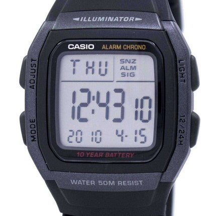 Casio Youth Digital Illuminator W-96H-1BVDF W96H-1BVDF Orologio da uomo