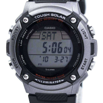 Casio Tough Solar Illuminator Lap Memory 120 Orologio digitale W-S200H-1AV WS200H-1AV da uomo
