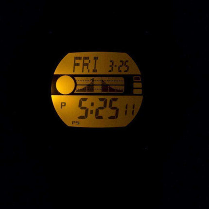 Casio Tough Solar Illuminator Tide Graph Moon Phase Digital Orologio da uomo W-S210H-1AV