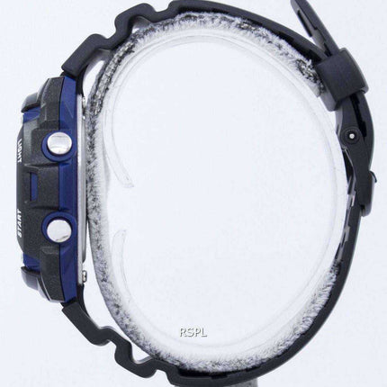 Casio Tough Solar Illuminator Tide Graph Moon Phase Digital Orologio da uomo W-S210H-1AV