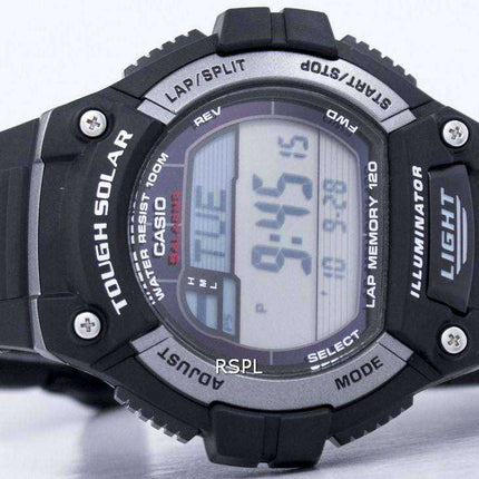 Casio Digital Tough Solar 5 Alarms W-S220-1AVDF WS220-1AVDF Orologio da uomo
