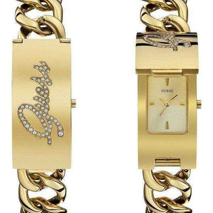 Guess Pop Icon Tone Stainless Steel Quartz W0321L2 Orologio da donna