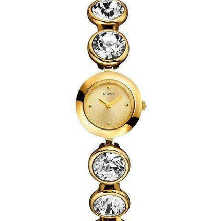 Orologio da donna Guess Spotlight Gold Tone in acciaio inossidabile al quarzo W10259L1