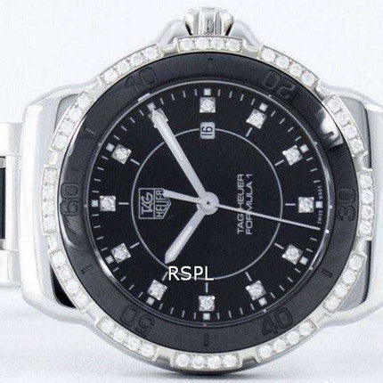 Tag Heuer Formula 1 Quartz Diamond Accent Swiss Made 200M WAH1312.BA0867 Orologio da donna