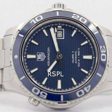 Tag Heuer Automatic Aquaracer Calibre 5 500M WAK2111.BA0830 Orologio da uomo