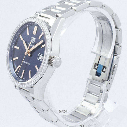 Tag Heuer Carrera Quartz Diamond Accents WAR1114.BA0601 Orologio da donna