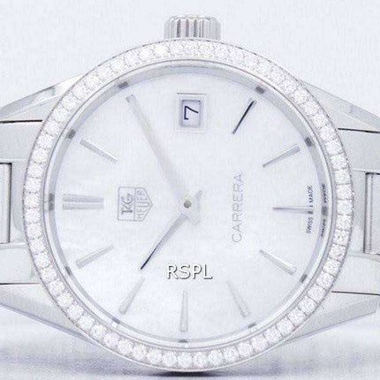 TAG Heuer Carrera Quartz Diamond Accent WAR1315.BA0778 Orologio da donna