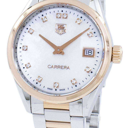 Tag Heuer Carrera Quartz Diamond Accents WAR1352.BD0779 Orologio da donna