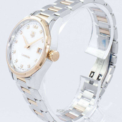Tag Heuer Carrera Quartz Diamond Accents WAR1352.BD0779 Orologio da donna