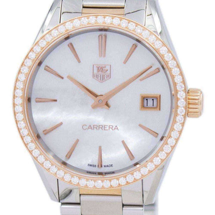 TAG Heuer Carrera Quartz Diamond Accent WAR1353.BD0779 Orologio da donna