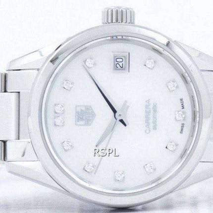 Tag Heuer Carrera Automatic Diamond Accent WAR2414.BA0776 Orologio da donna