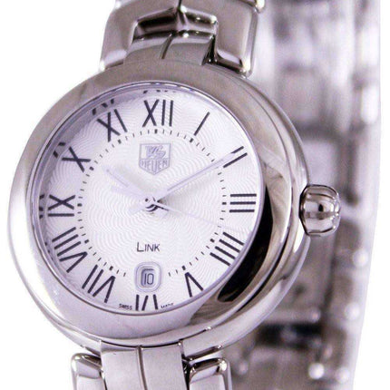 Tag Heuer Bracciale Link Argento Guilloche Quadrante WAT1416.BA0954 Orologio da donna