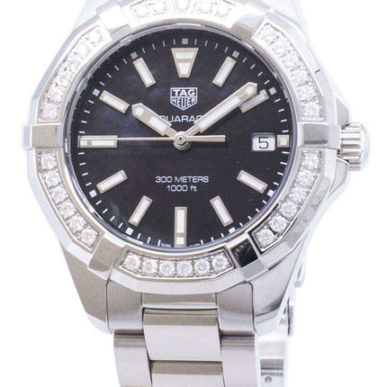 Tag Heuer Aquaracer WAY131P.BA0748 Orologio al quarzo 300M con diamanti con accenti di diamanti