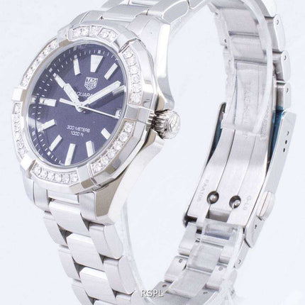 Tag Heuer Aquaracer WAY131P.BA0748 Orologio al quarzo 300M con diamanti con accenti di diamanti