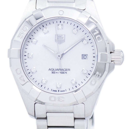 TAG Heuer Aquaracer Quartz Diamond Accent 300M WAY1413.BA0920 Orologio da donna