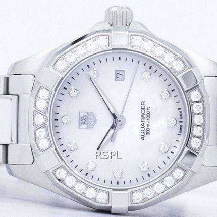TAG Heuer Aquaracer Quartz Diamond Accent WAY1414.BA0920 Orologio da donna
