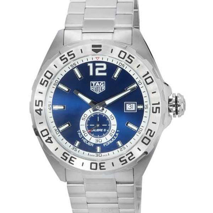 Orologio da uomo TAG Heuer Formula 1 in acciaio inossidabile con quadrante blu automatico WAZ2014.BA0842 200M