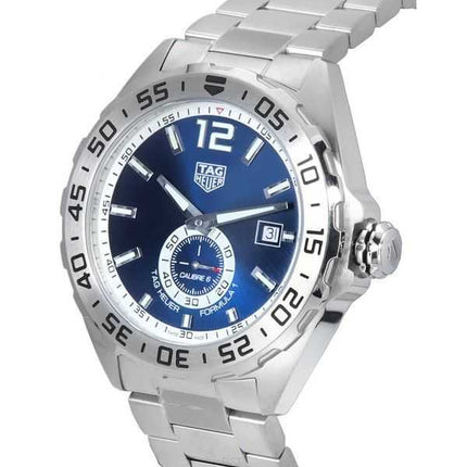 Orologio da uomo TAG Heuer Formula 1 in acciaio inossidabile con quadrante blu automatico WAZ2014.BA0842 200M
