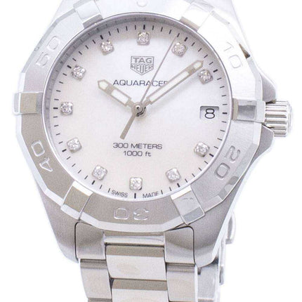 Tag Heuer Aquaracer WBD1314.BA0740 Diamond Accents Quartz 300M orologio da donna