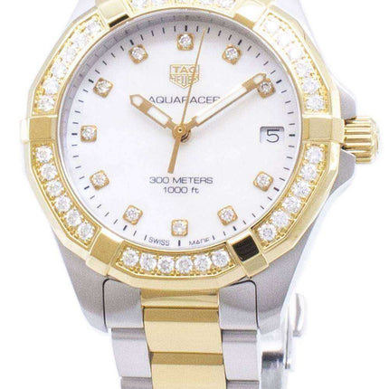 Tag Heuer Aquaracer WBD1323.BB0320 Orologio da donna con diamanti al quarzo 300M con diamanti