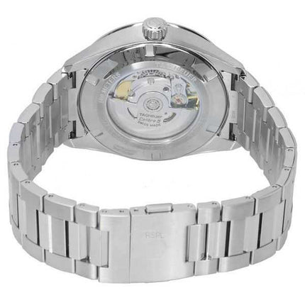 Orologio da uomo TAG Heuer Carrera in acciaio inossidabile con quadrante blu automatico WBN2012.BA0640 100M