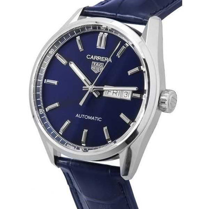 Orologio da uomo TAG Heuer Carrera Day-Date quadrante blu automatico WBN2012.FC6502 100M