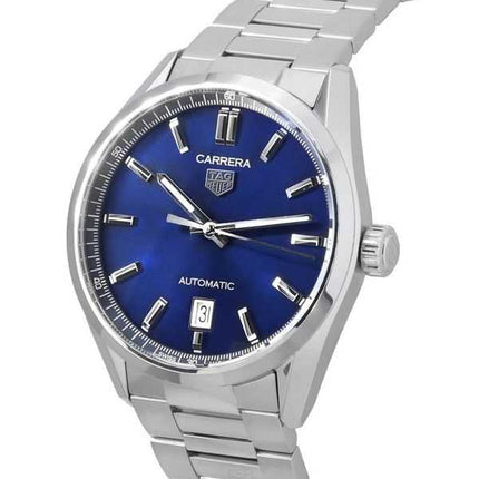 Orologio da uomo TAG Heuer Carrera in acciaio inossidabile con quadrante blu automatico WBN2112.BA0639 100M