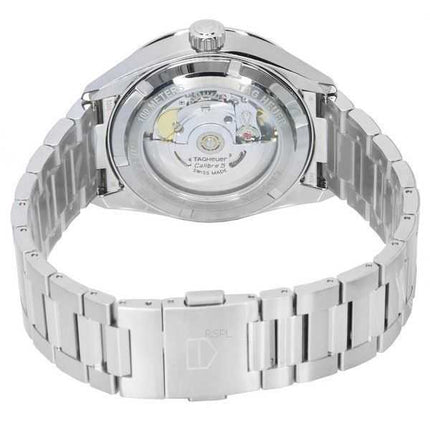 Orologio da uomo TAG Heuer Carrera in acciaio inossidabile con quadrante nero automatico WBN2113.BA0639 100M