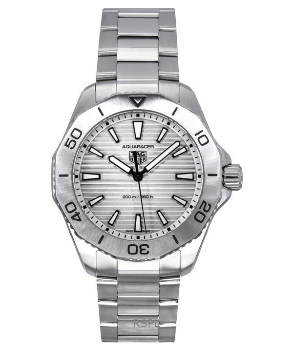 Tag Heuer Aquaracer Professional 200 in acciaio inossidabile quadrante grigio al quarzo subacqueo WBP1111.BA0627 200M orologio d