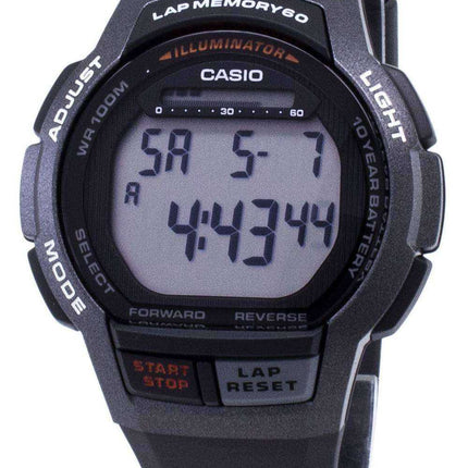 Orologio da uomo digitale Casio Youth WS-1000H-1AV WS1000H-1AV Illuminatore