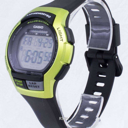 Orologio da uomo digitale Casio Youth WS-1000H-3AV WS1000H-3AV Illuminatore